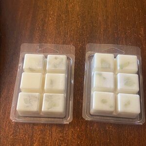 Two packages Soy candle wax melts, scent is Coconut Bliss New, Price firm